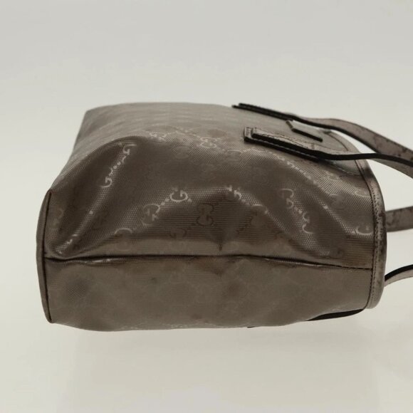 GUCCI GG implementation Tote Bag Silver Metallic - Picture 4 of 14